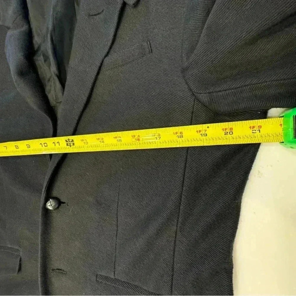 Armani Exchange A/X Woman’s Size Medium Black Blazer Jacket Career - Picture 8 of 10